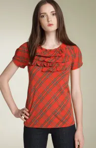 MARC JACOBSRED PLAID