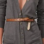 Marc by Marc Jacobs Skinny Leather Belt 2