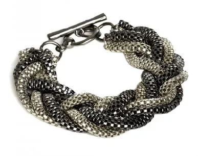 Metal Braided Bracelet 1