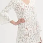 Milly Mykonos Lace Crochet Tunic