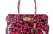 Mulberry for Target - Mulberry for Target Large Cerise Leopard Satchel in Pink