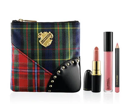 M·A·C 'A Tartan Tale - Vain & Glorious' Lip Bag 3