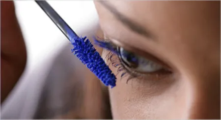 Blue Mascara in the New York Times