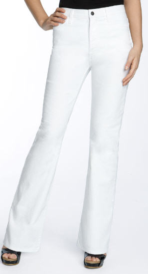 white jeans women