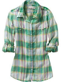 Old Navy plaid shirt