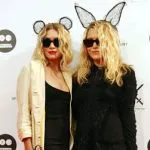 Olsens Wearing Bunny Ears