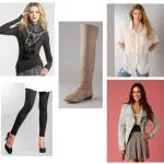 Over The Knee Boots Collage