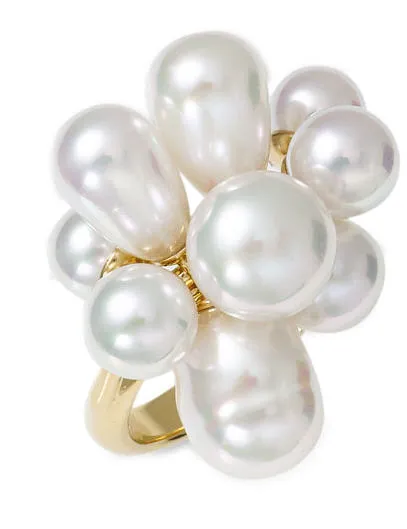 Pearl Cluster Ring 1