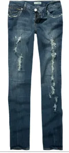 PARIS BLUES Heavy Stitch Womens Skinny Jeans