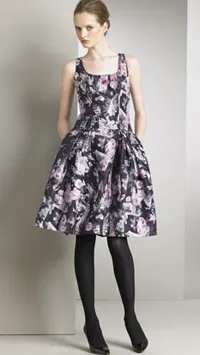 Carolina Herrera graphic print dress