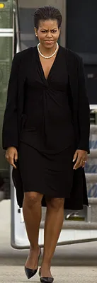 Michelle Obama at Andrew Air Force Base