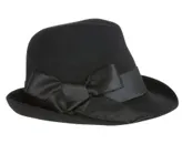 black fedora