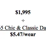 Fashion Math - PS1 Bag Fashion Math - PS1 Bag