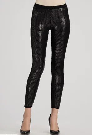 sequined leggings