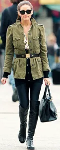 Olivia Palermo Military Jacket