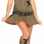 Private Pin-Up Halloween Costume Private Pin-Up Halloween Costume