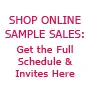 shop the best online sample sales