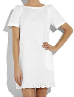 See by Chloe White Shift Dress