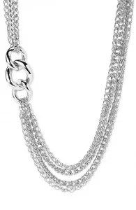 Sequin Layered Chain Necklace