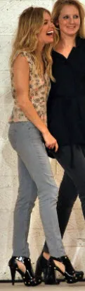 Sienna Miller at Twenty8Twelve Fashion Show