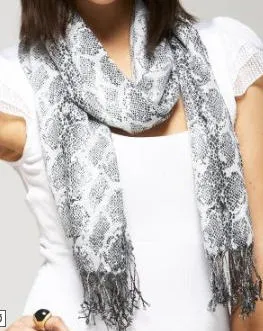 Snake Print Scarf 1