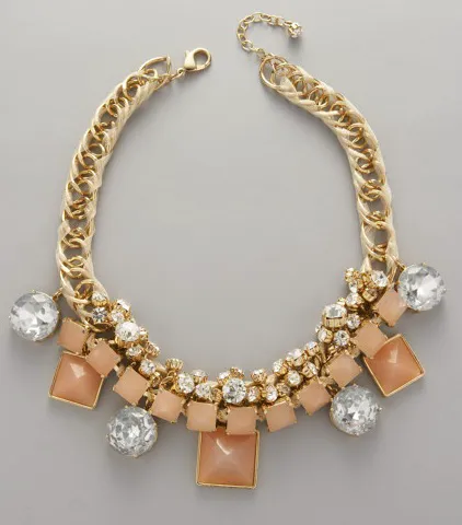 Statement Mixed Media Necklace