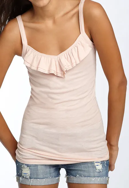 Susina® Ruffle Camisole