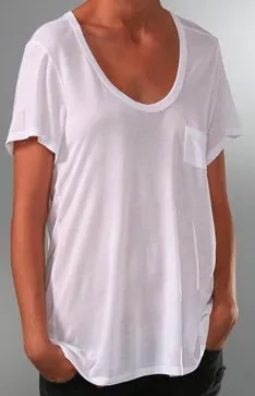T by Alexander Wang Classic T Shirt with Pocket