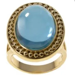 Temple St. Clair for Target blue stone ring, $29.90