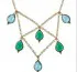 Temple St. Clair for Target teardrop necklace, $49.99