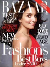 Tina Fey, Harper's Bazaar, Cover