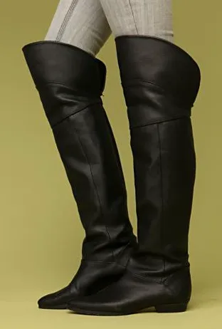 Vegan Over The Knee Boots