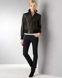 Levi’s Capital E “Vintage” Nappa Leather Bomber Jacket