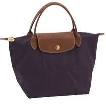 Longchamp 'Le Pliage - Mini' Two Tone Tote