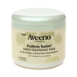 Aveeno Positively Radiant Cleansing Pads