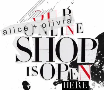 alice + olivia ecommerce