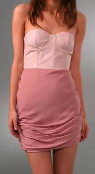 Alice + Olivia Roxanne Bustier Dress