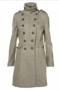 Funnel Neck Coat