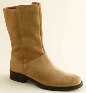 Templeton Short Suede Flat Boots