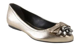 Ballet Flat 1 champagne colored - Taste Test 