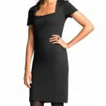 banana republic lady knit sheath dress
