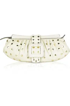 be d greta studded clutch