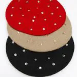 Isaac Mizrahi for QVC beret