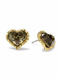 betsey johnson heart studs betsey johnson heart studs