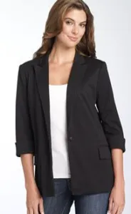 black boyfriend blazer