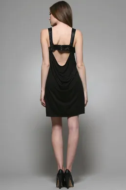 black cut out dress one