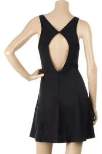black cut out dress two black cut out dress two