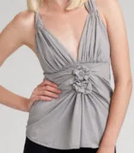 black halo taylor halter top