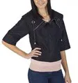 black mossimo cropped jacket