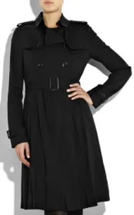 burberry pleated trench burberry pleated trench